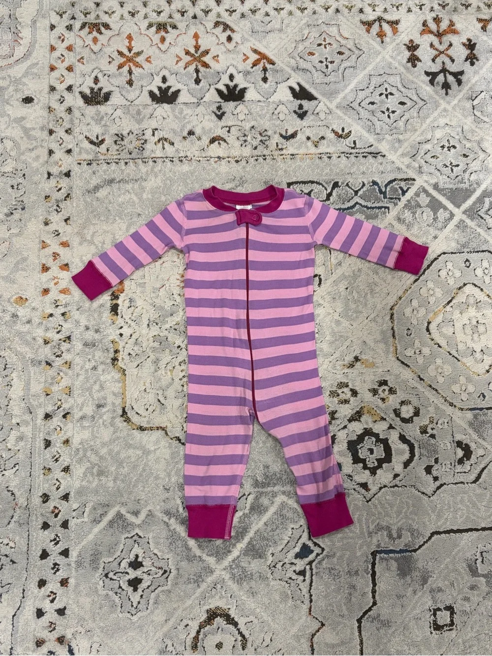 Hanna Andersson bundle of 5 footless sleepers, size 9-18 months